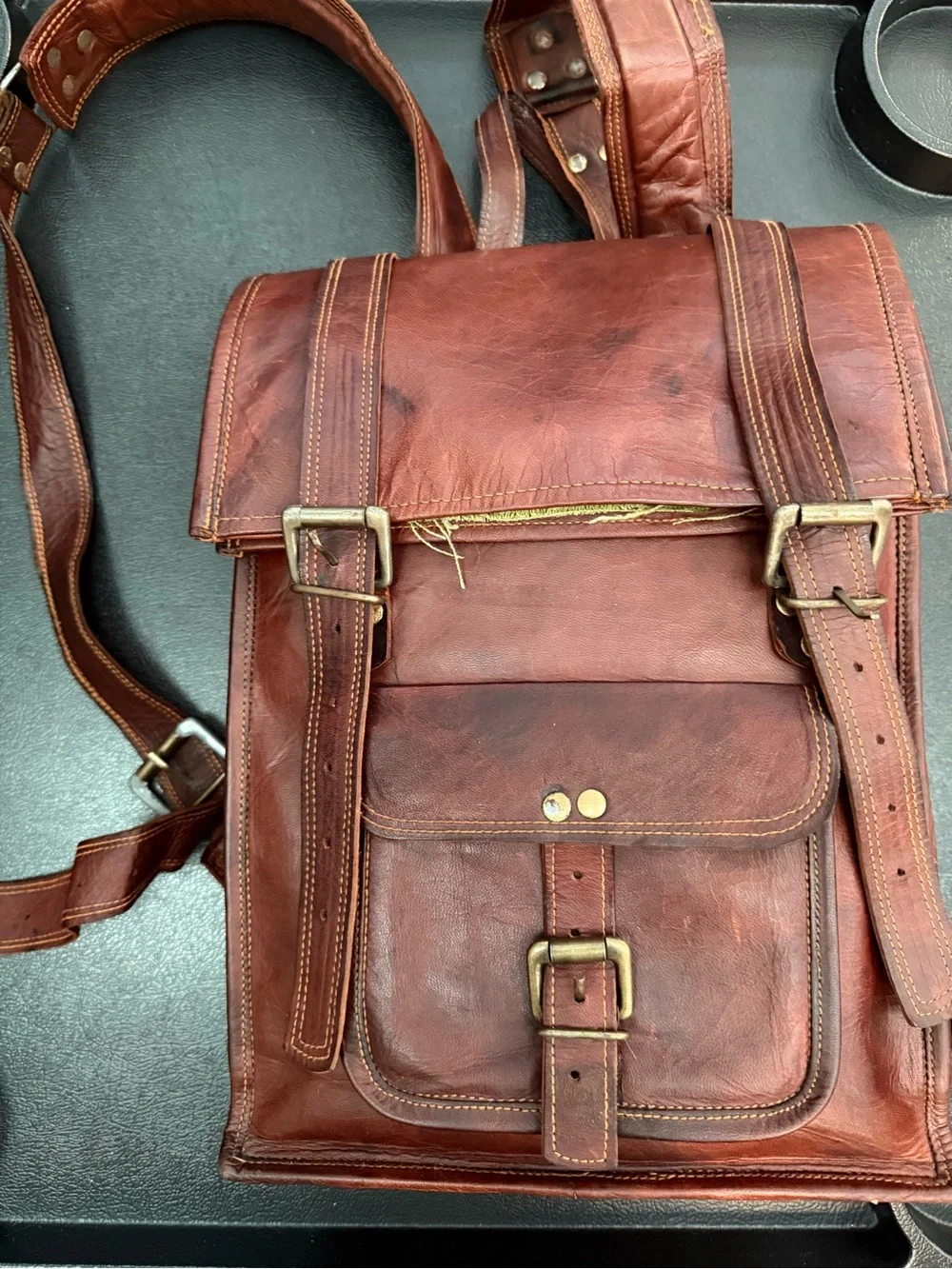 2010 The Hoffman roll top backpack